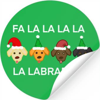 Discover Fa La La La La Stickers