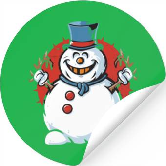 Discover frosty snowman creepy Stickers
