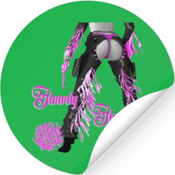 Discover Howdy Hoes Stickers