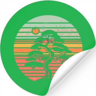 Discover Bonsai Tree Stickers