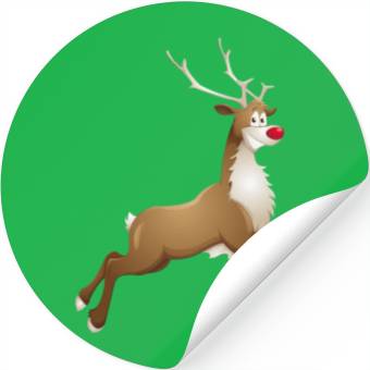 Discover reindeer Stickers