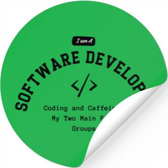 Discover Proud Software Developer Stickers - Embrace Expertise