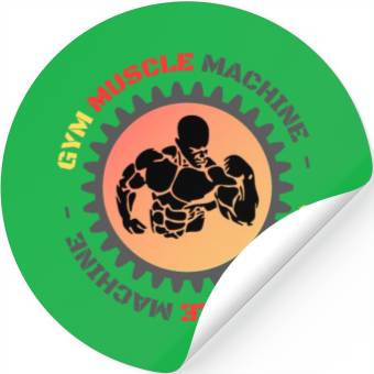 Discover GYM muscle machine Stickers