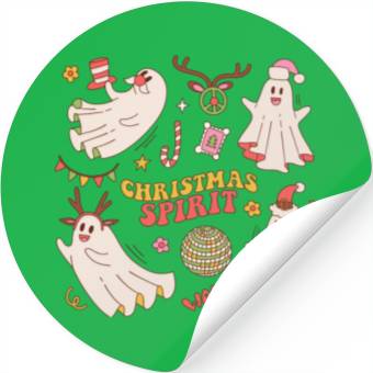 Discover CHRISTMAS SPIRIT Stickers