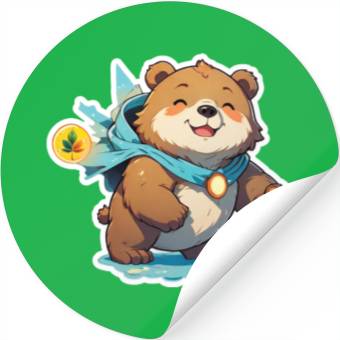 Discover Bear Cubs: Cute Overload! Stickers