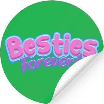 Discover Besties Forever Stickers
