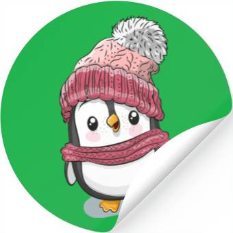 Discover penguins Stickers
