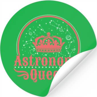 Discover Astronomy Queen Stickers