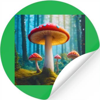 Discover Mellow Mushroom Stickers