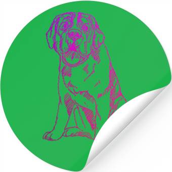 Discover Saint Bernard Stickers