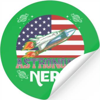 Discover Astronomy Nerd Stickers
