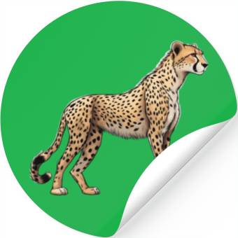 Discover Leopard Stickers