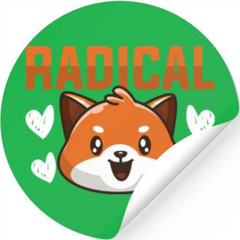 Discover Radical Red Panda Stickers