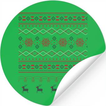 Discover Christmas Pattern Stickers
