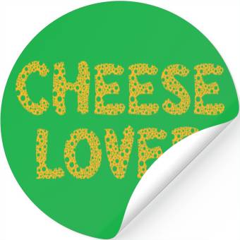 Discover Cheese Lover Stickers