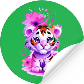 Discover Tiger Cub Stickers
