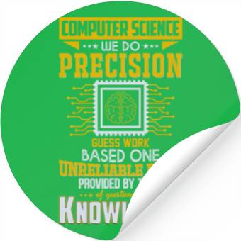 Discover Computer Science we do 2 Stickers