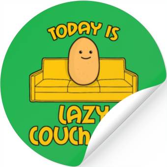 Discover Potato Couch Sofa Stickers