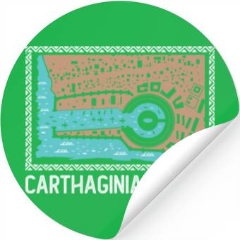 Discover Carthaginians nerd Stickers