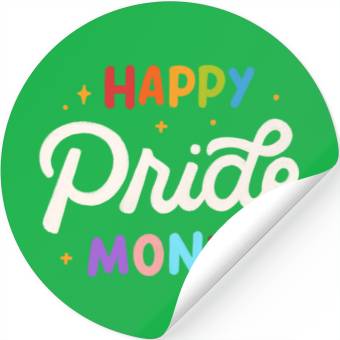 Discover Happy Pride Month Stickers