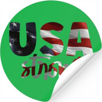 Discover Usa strong Stickers
