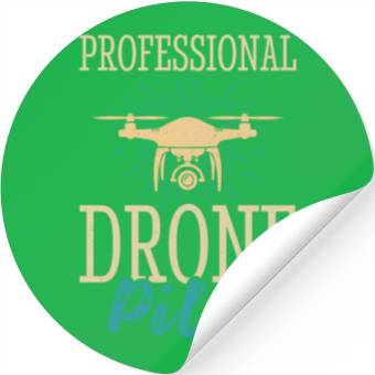 Discover Professional Drone Pilot Stickers