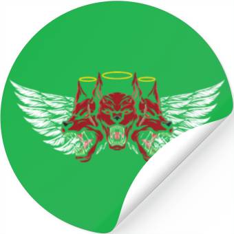 Discover Three Headed Devil Hound Stickers