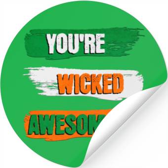 Discover You're Wicked Awesome Graphic Stickers