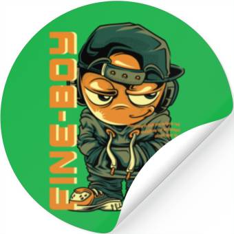 Discover Fine Boy Stickers