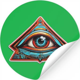 Discover secret society illuminati Stickers