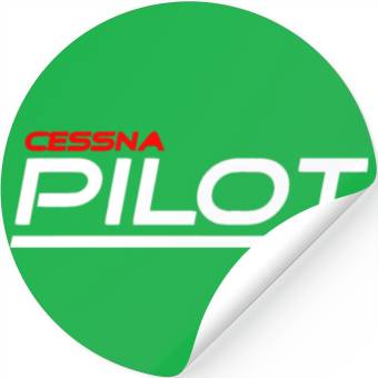 Discover Cessna pilots Stickers
