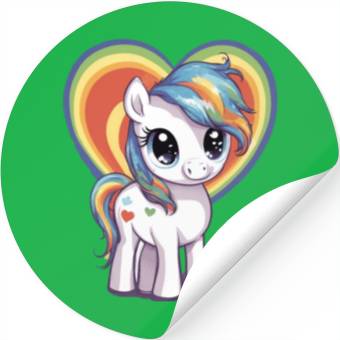 Discover Love Pony Stickers