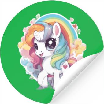 Discover Cute Pony Stickers