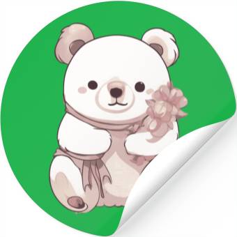 Discover Baby Teddy Bear Stickers