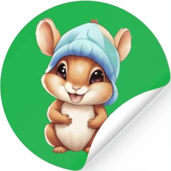 Discover Baby squirrel Stickers