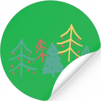 Discover CHRISTMAS TREE Stickers