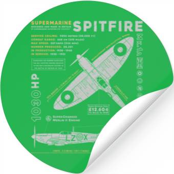 Discover Supermarine Spitfire Stickers