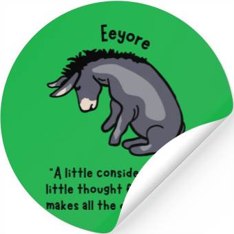 Discover Eeyore Quote About Kindness Stickers
