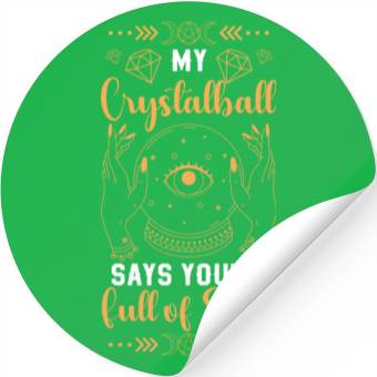 Discover Crystal Ball Magical Signs Stickers