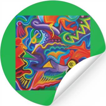 Discover Duck Flower Stickers
