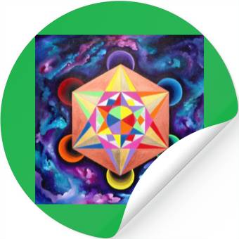 Discover Metatrons Magic Cube Stickers