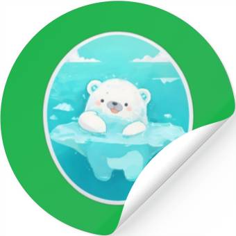 Discover Cute Polar Bear Stickers