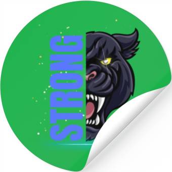 Discover Savage Tiger Stickers