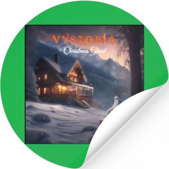 Discover Christmas Ghost Stickers