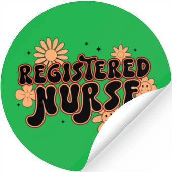 Discover Registered Nurse Stickers