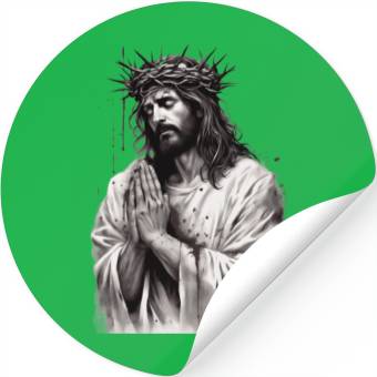 Discover Jesus Is King Stickers