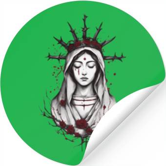 Discover Mary The Blessed Virgin Stickers