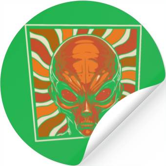 Discover Alien Extraterrestrial Stickers