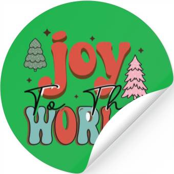 Discover Joy to the world Stickers