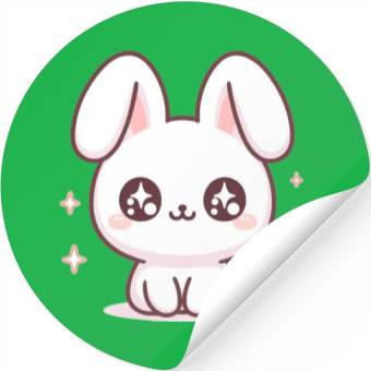 Discover Rabbit Bubble Tea Kawaii Stickers